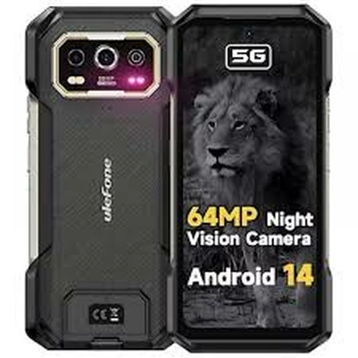 Smartphone Ulefone Armor 27 6,78" MediaTek Helio G99 12 GB RAM 256 GB Negro